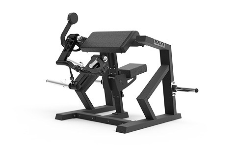  坐式二頭肌彎舉訓練器