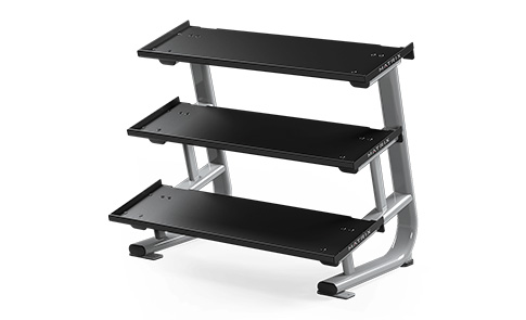 緊湊型三層啞鈴架