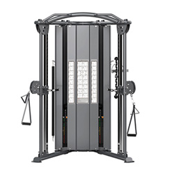 可調節雙滑輪多功能訓練器