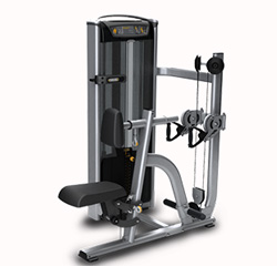 雙軸式坐姿劃船訓練機