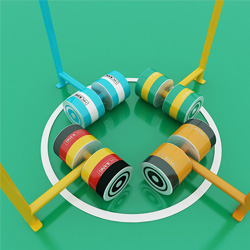 概念式羽毛球網柱