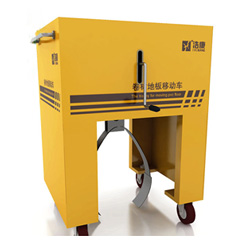 卷材地板移動車